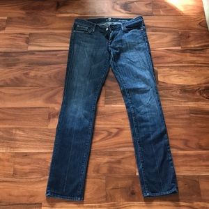 7 for All Mankind straight leg denim